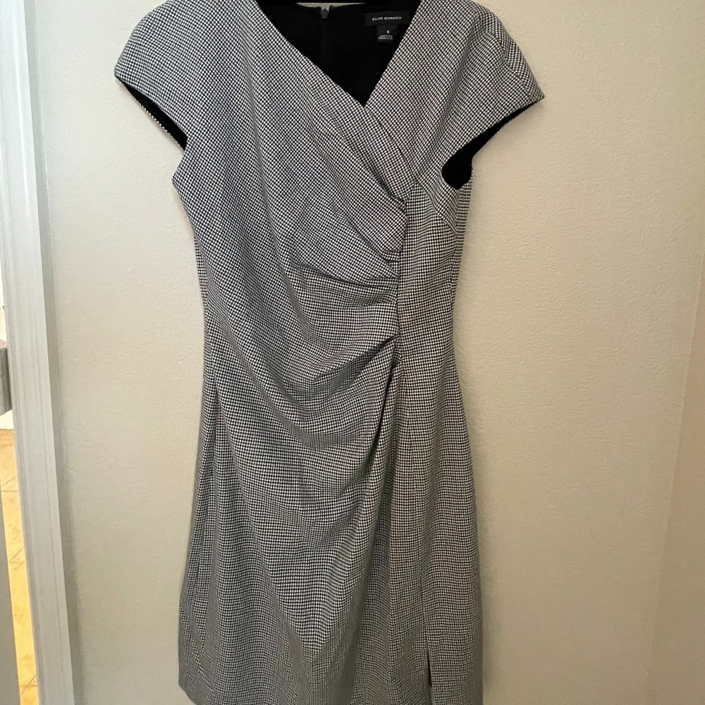 Club Monaco Black & White Dress